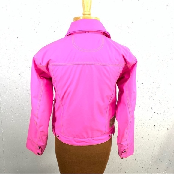 JC de Castelbajac Small Fuchsia Pink Ski Jacket - Picture 4 of 14